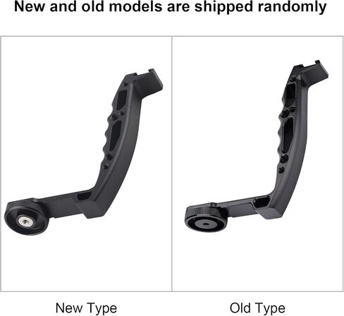 Akozon Aluminum Alloy L Bracket Extended Single Handle Grip for Crane 2 Ronin S Gimbal in Saudi Arabia