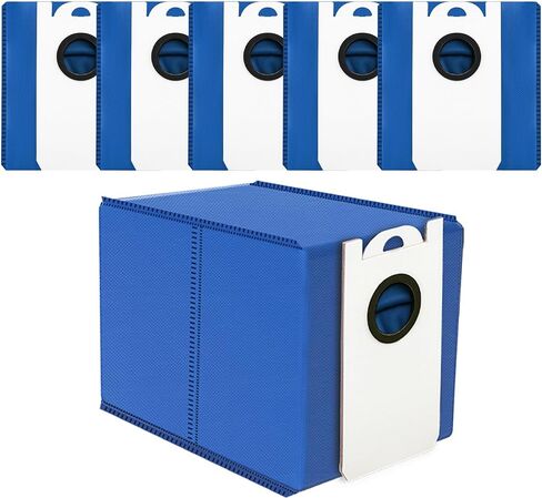 Disposable Dust Bag Compatible with bObsweep UltraVision and UltraVision Pet Self-Empty Robot Vacuum Cleaner Replacement Vacuum Bags, Replacement Spare dust Part (6 Pack 6L) in Kuwait