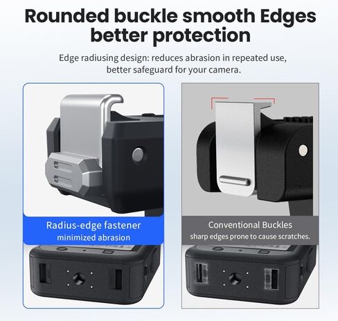 Magnetic Mount Adapter for DJI OSMO Nano/360/ Action 5 Pro/Action 4/Action 3,with 1/4 Screw Hole,Metal Quick Release Mount in Saudi Arabia