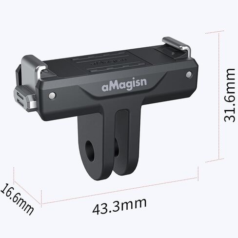 Magnetic Mount Adapter for DJI OSMO Nano/360/ Action 5 Pro/Action 4/Action 3,with 1/4 Screw Hole,Metal Quick Release Mount in Saudi Arabia