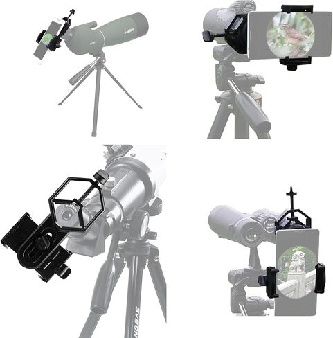 SVBONY Telescopes Eyepieces 6mm 68 Degree UWA Eyepiece Bundle with Universal Cell Phone Adapter Mount Telescope Phone Mount and 2X Barlow Lens with M42 Thread in Saudi Arabia
