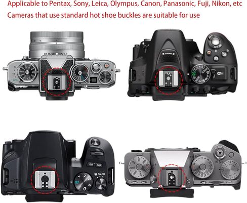 أحذية رائعة للغاية للكاميرا، مناسبة لكاميرات Leica وPentax وOlympus وSony وFuji وNikon وPanasonic وCanon وغيرها من كاميرات SLR والكاميرات الفردية الصغيرة، مناسبة لكاميرا محدد المدى (أرنب) in Saudi Arabia