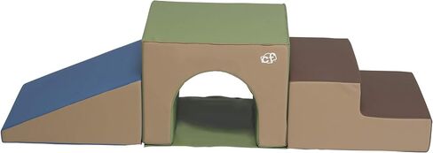 Children's Factory Baby Crawling Tunnel, Foam Climbing Blocks for Toddlers, Soft Homeschool Jungle Gym, Tranquility in Saudi Arabia