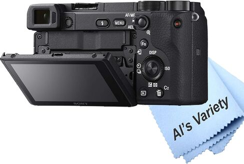 Sony a6400 Mirrorless Camera with 18-135mm + 55-210mm Lenses + 128GB Extreme Memory, Wireless Lavalier Microphones, LED Light, AUX Lenses, Filters, Case, Tripod, and More (42pc Bundle) (Renewed) in Saudi Arabia