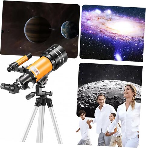 Telescope for Adults Space Astronal Telescope Eyepieces Cover Portable Adjustable Tripod in Saudi Arabia