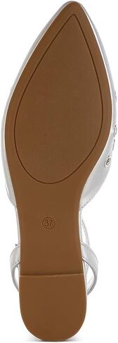 London Rag Chalcis Metallic Eyelet Detail Flat Sandals in Saudi Arabia