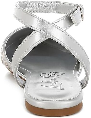 London Rag Chalcis Metallic Eyelet Detail Flat Sandals in Saudi Arabia