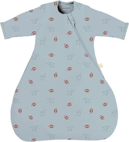 GUNAMUNA Long-Sleeve Transitional Swaddle Sleep Bag 2.5 TOG – Soothes Infants 3-6 Months, Easy Diaper Changes with WONDERZiP in Kuwait