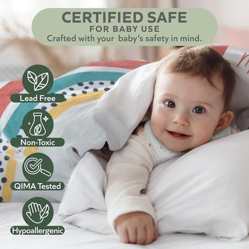 بطانية Bliss n 'Baby الشهرية للفتيات الصغيرات - 60 بوصة × 40 بوصة - بطانية خالية من التجاعيد لعمر الطفل مع مخطط النمو - قابلة للغسل والتجفيف - مع إكليل وعصابة رأس - موضوع زهري in Saudi Arabia
