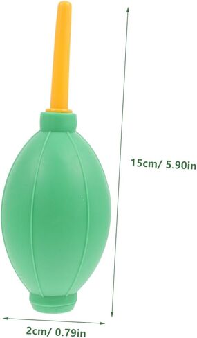 Artibetter 8 قطع منظف عدسات الكاميرا منفاخ الهواء المطاطي أدوات تنظيف الغبار لمعدات البستنة والتصوير الفوتوغرافي، لون عشوائي in Saudi Arabia