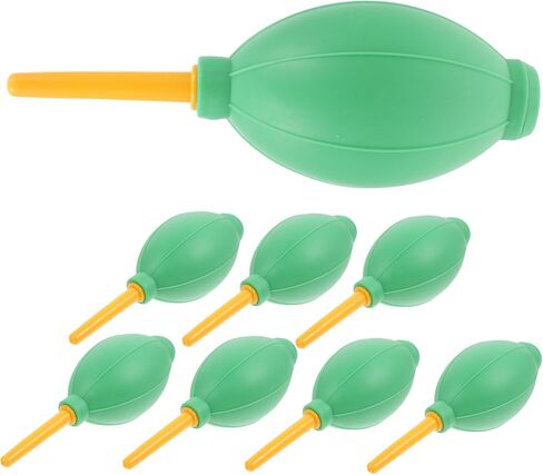 Uonlytech 8Pcs Portable Air Blower Dust Cleaner Device with Pin Valve Nozzle for Camera Lens Sensor Keyboard Screen Cleaning Plastic Rubber Design Random Color in Saudi Arabia