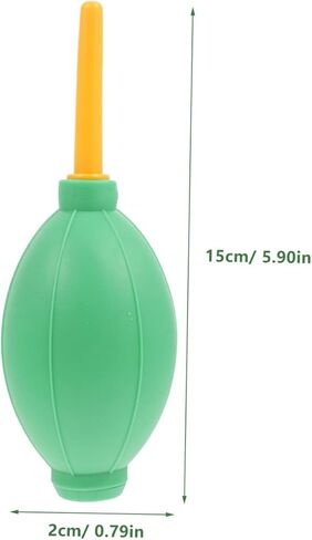 Uonlytech 8Pcs Portable Air Blower Dust Cleaner Device with Pin Valve Nozzle for Camera Lens Sensor Keyboard Screen Cleaning Plastic Rubber Design Random Color in Saudi Arabia