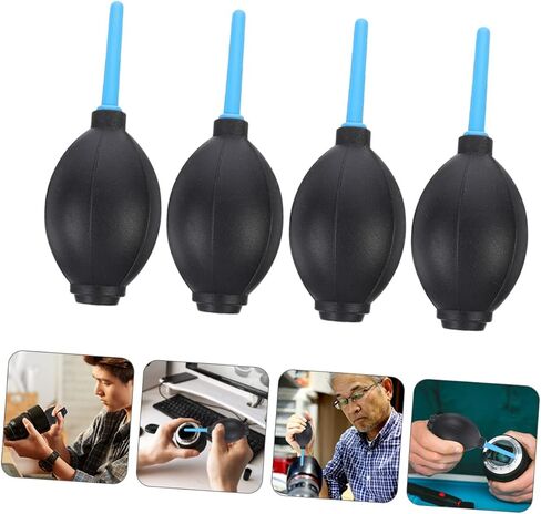Artibetter 4pcs Portable Dust Blower Ergonomic Air Compressed Equipment for Camera Lens Keyboard Screen and Precision Electronics Cleaning in Saudi Arabia