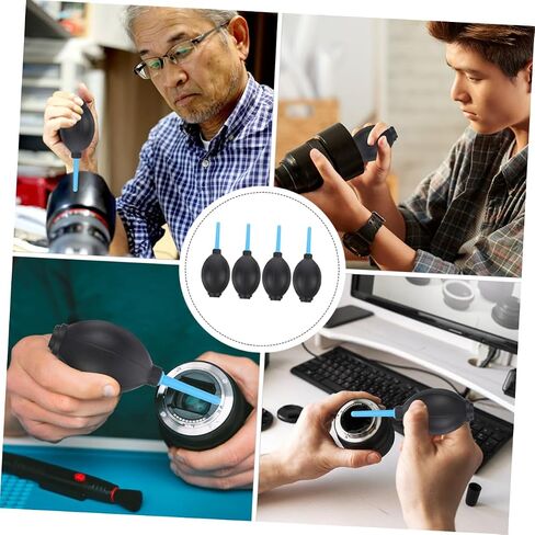 Artibetter 4pcs Portable Dust Blower Ergonomic Air Compressed Equipment for Camera Lens Keyboard Screen and Precision Electronics Cleaning in Saudi Arabia