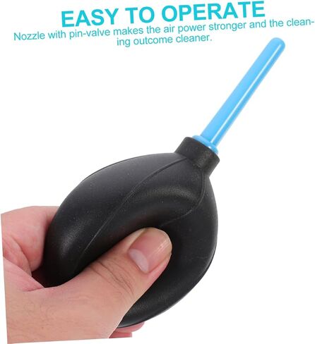 4pcs Portable Air Blower for DSLR Camera Lens Sensor Keyboard Elastic Plastic Dust Remover Pump Duster for Electronics and Devices in Saudi Arabia