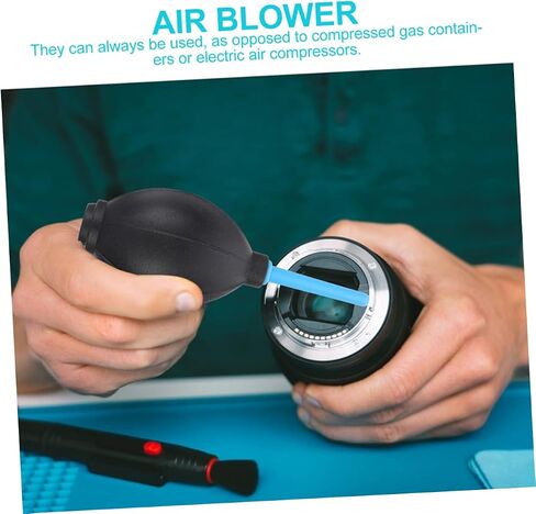 4pcs Portable Air Blower for DSLR Camera Lens Sensor Keyboard Elastic Plastic Dust Remover Pump Duster for Electronics and Devices in Saudi Arabia