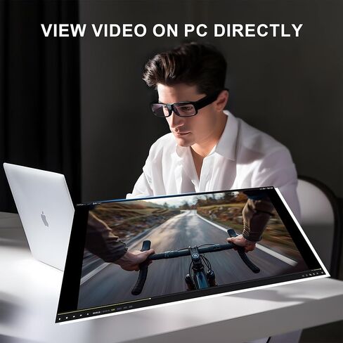 نظارات كاميرا 4K HD، 2025 ترقية نظارات الفيديو الذكية للرياضات الداخلية والخارجية، وركوب الدراجات، والقيادة، والصيد، والمشي لمسافات طويلة، وصيد الأسماك - لا حاجة إلى تطبيق (تشمل بطاقة TF سعة 64 جيجابايت) in Kuwait