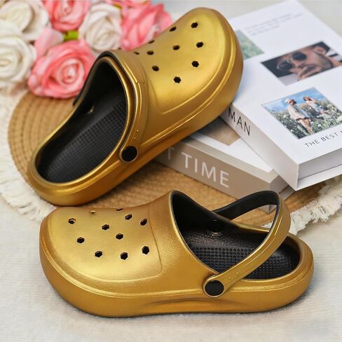 Tie-dye Womens Clogs Lightweight Slip-on Garden Shoes Cheap Slippers/Sandals/Water Shoes in Kuwait