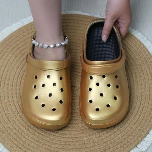 Tie-dye Womens Clogs Lightweight Slip-on Garden Shoes Cheap Slippers/Sandals/Water Shoes in Kuwait