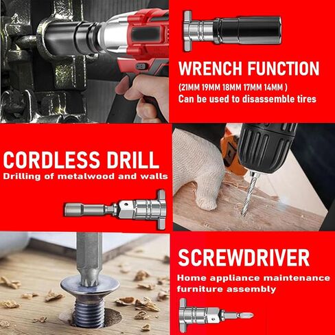 POWZEN 1/2" Cordless Impact Wrench 1200N.m Electric Impact Gun, w/2pcs 24V 2x6.0AH M18 Rechargable Battery, Fast Charger,Impact Driver Kit (0-8800 rpm), Socket for drill,Screwdriver,lug nuts in Saudi Arabia
