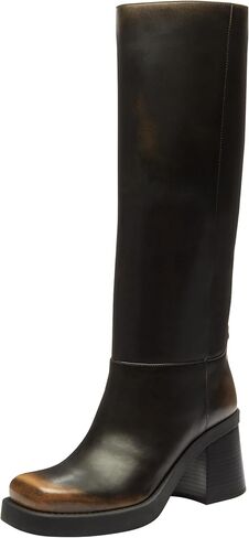 COACH womens Sculpted C Tall Loved Leather Boot in Saudi Arabia