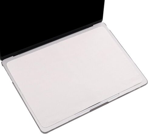 Premium Microfiber Screen Cleaner - Laptop Keyboard Cover Imprint Protection - Laptop Screen Cleaner Cloth for 13" 14" MacBook Pro and MacBook Air-Gray in Saudi Arabia