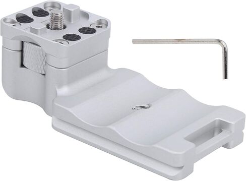 with 1/4 Inch Screw Lens Collar Base Foot, 3.2x1.5x1.2in Aluminium Alloy Tripod Collar Replacement Base Foot for 100‑400mmf4.5‑5.6L ISII Lens in Saudi Arabia