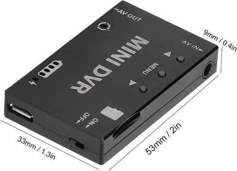 Mini FPV DVR Module, NTSC PAL Switchable, Video Audio FPV Recorder, RC Drone Accesssory, for RC Model in Saudi Arabia