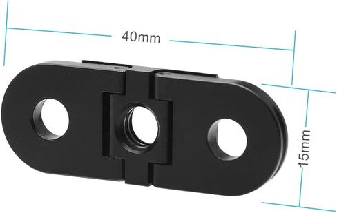 Aluminium Alloy Tripod Monopod 1/4 Screw Adapter Tool for GoPro Max Hero 10 9 8 Black Mount Base Spare Part Accessories in Saudi Arabia