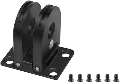 Aluminium Alloy Tripod Monopod 1/4 Screw Adapter Tool for GoPro Max Hero 10 9 8 Black Mount Base Spare Part Accessories in Saudi Arabia
