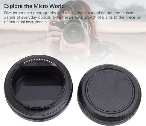 أنبوب تمديد ماكرو 18 مم من Zopsc لـ FUJIFILM GFX، محول تركيب G للتركيز التلقائي لـ GFX100II/100SII/100S/50SII/100RF، حلقة تمديد عدسة ماكرو معدنية in Kuwait