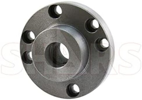 Shars 4" Fully Machined Threaded Back Plate with 1 x 10 TPI for 3 or 4 Jaw Lathe Chucks 202-6107-6 S in Saudi Arabia
