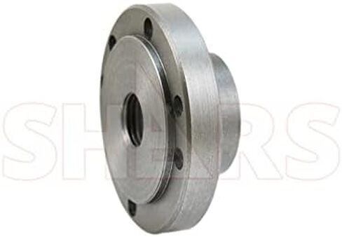 Shars 4" Fully Machined Threaded Back Plate with 1 x 10 TPI for 3 or 4 Jaw Lathe Chucks 202-6107-6 S in Saudi Arabia