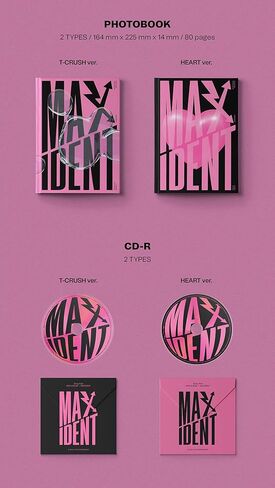 STRAYKIDS SKZ: MAXI DENT (إصدار القلب) ألبوم صغير CD + ملصق صغير + ملصق وجه + بطاقات فوتوغرافية + كتاب صور + ورق كلمات in Saudi Arabia