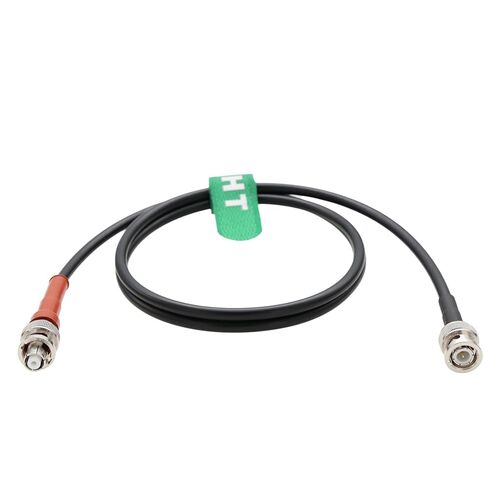كابل عالي الجهد 5kV 5000V SHV إلى BNC لمضخم بيزو عالي الجهد اختبار مسبار مضخة أيون مسجل فيديو، موصل محوري RP-BNC SHV، 1 متر in Kuwait