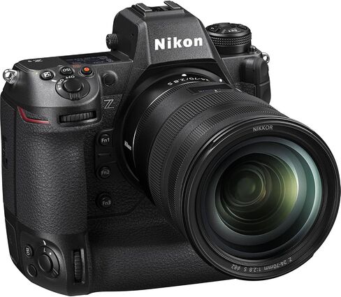 كاميرا Nikon Z9 بدون مرآة مع عدسة Nikon NIKKOR Z مقاس 24-70 مم f/4 S + قطعتين ذاكرة 128 جيجابايت + ضوء LED + حقيبة كاميرا + حامل ثلاثي القوائم + المزيد (حزمة 31 قطعة) (متجددة) in Saudi Arabia