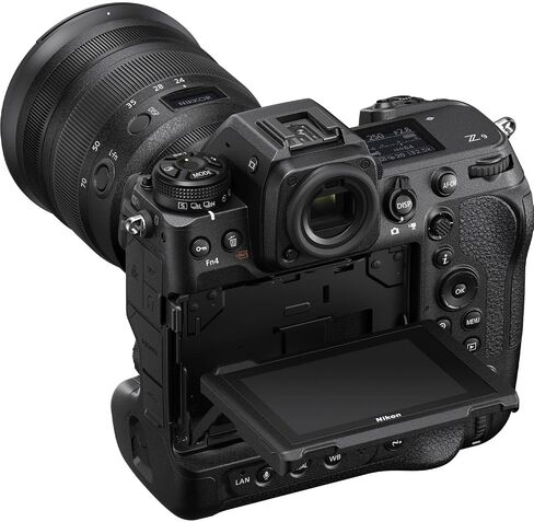 كاميرا Nikon Z9 بدون مرآة مع عدسة Nikon NIKKOR Z مقاس 24-70 مم f/4 S + قطعتين ذاكرة 128 جيجابايت + ضوء LED + حقيبة كاميرا + حامل ثلاثي القوائم + المزيد (حزمة 31 قطعة) (متجددة) in Saudi Arabia