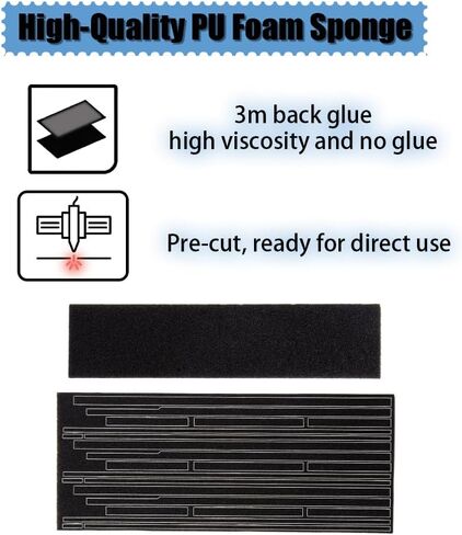 F3 Pre-Cut Self Adhesive Light Seal Foam Sponge Kits Repair for Nikon F3 Camera Accessories (for Nikon F3) in Saudi Arabia