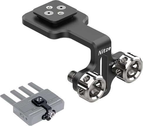 Nitze Stabilizer Wireless Video Transmission Bracket for DJI RS 2/RSC 2/RS 3/RS 3 Pro/RS 4/RS 4 Pro Gimbal, Transmitter Mount - N28-S5 in Saudi Arabia