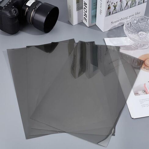 BENECREAT 4 Pcs Polarized Film Sheets，11.8 x7.8 Inch Rectangle Adhesive Polarizer Linear, PET Polarizing Filter for LCD Screen Repairing, Physics Teaching in Saudi Arabia