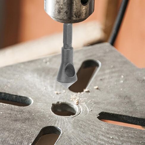 Mobestech Steel Single-end Countersink Chamfer Tool Deburring Tool Set for Plastic Aluminum Stainless Steel in Saudi Arabia