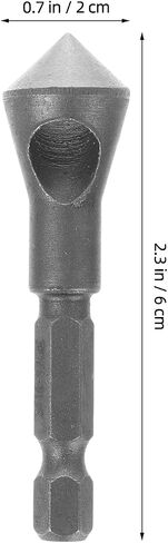 Mobestech Steel Single-end Countersink Chamfer Tool Deburring Tool Set for Plastic Aluminum Stainless Steel in Saudi Arabia