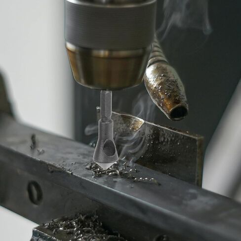 Mobestech Steel Single-end Countersink Chamfer Tool Deburring Tool Set for Plastic Aluminum Stainless Steel in Saudi Arabia