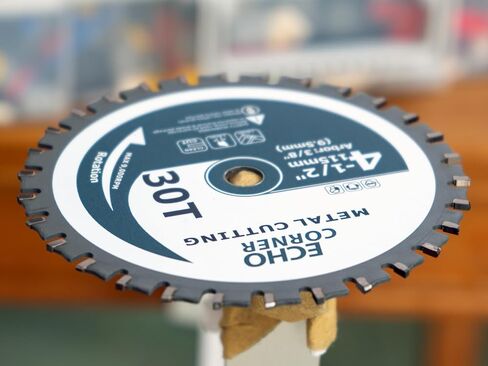 4-1/2 Inch (3/8" Arbor) Metal Cutting Circular Saw Blade, Fast Dry Cool Clean Cut Off Mild Steel, Angle Iron, Tough Plate/Sheet/Tube, Ferrous & Non-Ferrous, Aluminum in Kuwait