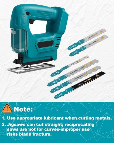 50-Piece Jigsaw Blades for Metal and Softwood Plywood, T-Shank Jig Saw Blades for Professional Accessory Jigsaw (T118A,T118B,T101AO,T101B,T101BR,T144D) in Saudi Arabia