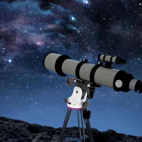 Latitude Base for Sky Watcher, 90 Degree Latitude Adjustment Seat Aluminum Alloy Equatorial Wedge Telescope, Telescope Tripod for Astrophotography Enthusiasts (Style A) in Saudi Arabia