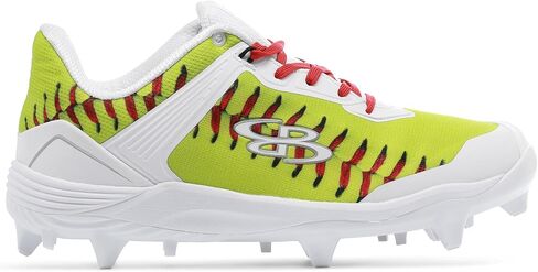 Boombah Viper Women's Molded Cleat - Softball Homerun Pitching Toe - Multiple Color Options - Multiple Sizes in Saudi Arabia