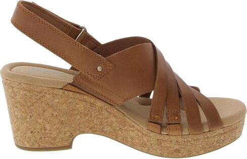 Clarks Women's Giselle Ivy Wedge Sandal in Saudi Arabia