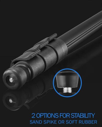 Professional Black 72" Monopod/Unipod (Quick Release) for Nikon D700 in Saudi Arabia