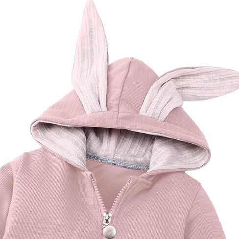 ROYLAMP Rompers My 1st Bunny Outfit Baby Jumpsuit Infant sleeveless Cute Kids Bodysuit With Hat in Kuwait